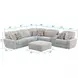 Terrence Oyster Sectional