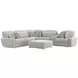 Terrence Oyster 7 Piece Sectional with USB Charging