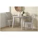 Simplicity Dove Grey Cross Back Side Chair Set of 2