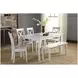 Simplicity Dove Grey Cross Back Counter Height Stool Set of 2