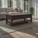 Brentwood Arbor Oak Rectangular Occasional Table Set with 2 Drawers