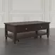 Brentwood Arbor Oak Rectangular Cocktail Table with 2 Drawers