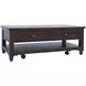 Brentwood Arbor Oak Rectangular Occasional Table Set with 2 Drawers