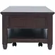 Brentwood Arbor Oak Rectangular Occasional Table Set with 2 Drawers