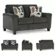 Erinslane Dusk 61" Loveseat