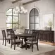 Brentwood Arbor Oak Extendable Oval Dining Table