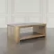 Janzen Cascade Oak Rectangular Cocktail Table