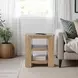 Janzen Cascade Oak Square End Table