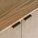 Janzen Cascade Oak 68" Media Console