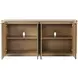 Janzen Cascade Oak 68" Media Console