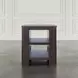 Janzen Espresso Square End Table