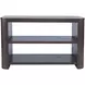 Janzen Espresso 50" Sofa Console Table