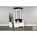 Rustic Refined White Farmhouse 78" Hall Tree