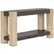 Harmony Carbon and Blonde Rectangular Console Table