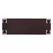Harmony Carbon and Blonde Rectangular Console Table