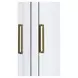 Lansing Cerused Gray and Silver 2 Door Tall Bar Cabinet