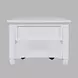 Westport White Rectangular Cocktail Table with Storage