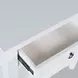 Westport White Square End Table