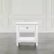 Westport White Square End Table