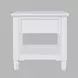 Westport White Rectangular Occasional Table Set