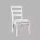 Westport White 66" Extendable Oval Dining Room Set