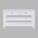 Westport White Rectangular Occasional Table Set