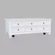 Westport White Rectangular Cocktail Table