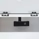 Westport White Rectangular Chairside End Table with USB Charging