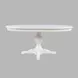 Westport White 66" Extendable Oval Dining Table