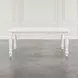 Westport White 72" Extendable Rectangular Dining Room Set