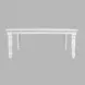 Westport White 72" Extendable Rectangular Dining Room Set