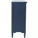 Westport Blue 2 Glass Door Accent Cabinet
