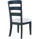 Westport Navy Upholstered Ladderback Dining Chair Set of 2