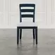 Westport Navy Upholstered Ladderback Dining Chair Set of 2