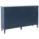 Westport Blue 4 Glass Door Sideboard