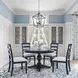 Westport Navy Upholstered Ladderback Dining Chair Set of 2