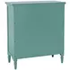 Westport Green 2 Glass Door Accent Cabinet