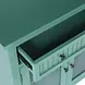 Westport Green 2 Glass Door Accent Cabinet