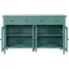Westport Fern Green 4 Glass Door Sideboard