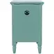 Westport Fern Green Rectangular Chairside End Table with USB Charging