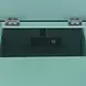 Westport Fern Green Rectangular Chairside End Table with USB Charging