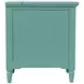 Westport Fern Green Rectangular Chairside End Table with USB Charging