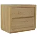 Harper Light Oak 2 Drawers Nightstand