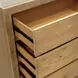 Harper Light Oak 5 Drawers Chest