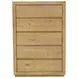 Harper Light Oak Platform Bedroom Set