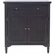Bridgton Brown 2 Door Accent Cabinet with 1 Drawer