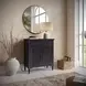 Bridgton Brown 2 Door Accent Cabinet with 1 Drawer