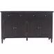 Bridgton Mahogany 4 Door Sideboard Cabinet