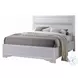 Naima White Full Platform Bed
