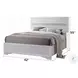 Naima White Full Platform Bed